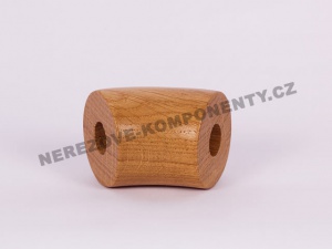 Spojka dřevěného madla 45 mm 45 st. - dub