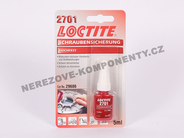 Loctite 2701 Lepidlo na nerez 5 ml